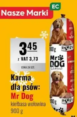 Eurocash Karma dla psów: Mr Dog kiełbasa wołowina oferta