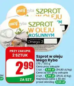 Dino Szprot w oleju Mega Ryba oferta