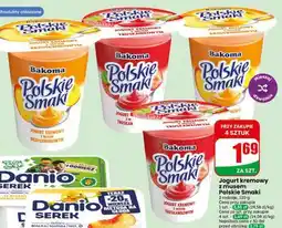 Dino Jogurt kremowy z musem Polskie Smaki oferta