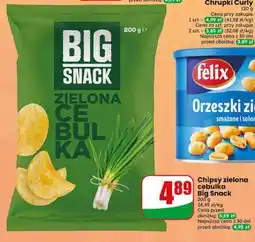 Dino Chipsy zielona cebulka Big Snack oferta