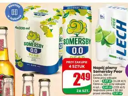 Dino Napój piwny Somersby Pear oferta