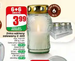 Dino Znicz szklany zalewany Z-422 oferta