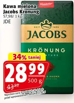 Prim Market Kawa mielona Jacobs Kronung oferta