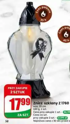 Dino Znicz szklany Z 1760 oferta