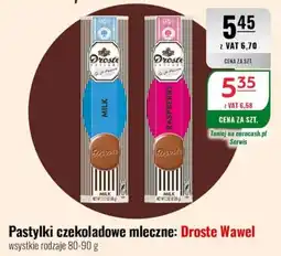 Eurocash Pastylki czekoladowe mleczne: Droste Wawel oferta