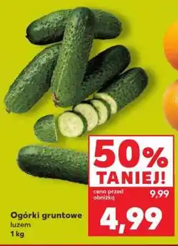 Kaufland Ogórki gruntowe luzem 1 kg oferta