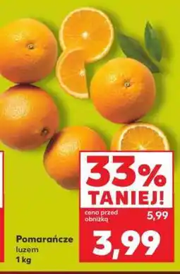 Kaufland Pomarańcze, luzem 1 kg oferta