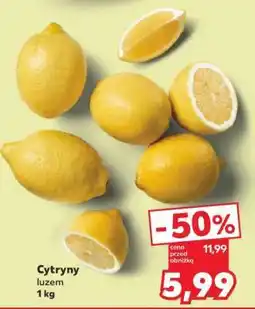 Kaufland Cytryny, luzem 1 kg oferta