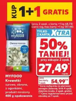 Kaufland MYFOOD Krewetki oferta