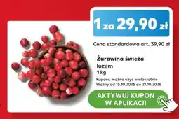 Kaufland Żurawina świeża luzem 1 kg oferta