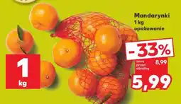 Kaufland Mandarynki 1 kg opakowanie oferta