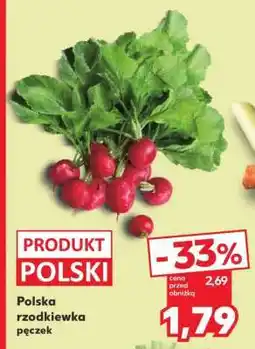 Kaufland Polska rzodkiewka pęczek oferta