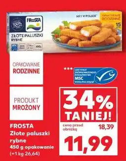 Kaufland FROSTA Złote paluszki rybne oferta