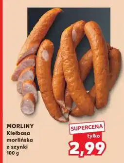 Kaufland MORLINY Kiełbasa morlińska z szynki 100 g oferta