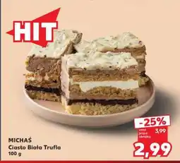 Kaufland MICHAŚ Ciasto Biała Trufla 100 g oferta