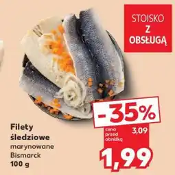 Kaufland Filety śledziowe marynowane Bismarck 100 g oferta