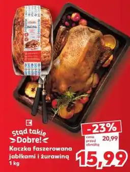 Kaufland Kaczka faszerowana jabłkami i żurawiną 1 kg oferta