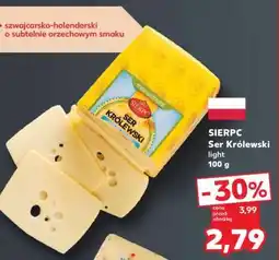 Kaufland SIERPC Ser Królewski light 100 g oferta