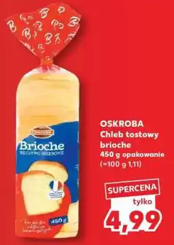 Kaufland OSKROBA Chleb tostowy brioche oferta