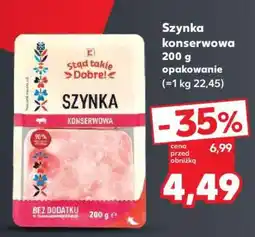 Kaufland Szynka konserwowa 200 g opakowanie oferta