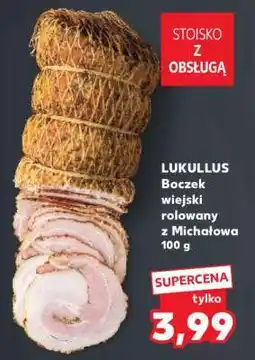 Kaufland LUKULLUS Boczek wiejski rolowany z Michałowa 100 g oferta