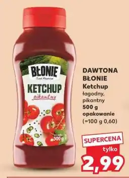 Kaufland DAWTONA BŁONIE Ketchup łagodny, pikantny 500 g opakowanie oferta