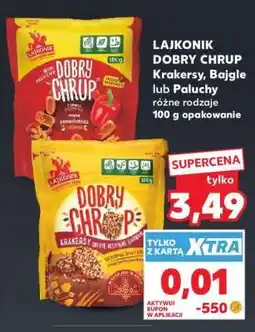 Kaufland LAJKONIK DOBRY CHRUP Krakersy, Bajgle lub Paluchy oferta