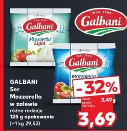 Kaufland Galbani Ser Mozzarella w zalewie oferta