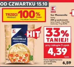 Kaufland SER MOZZARELLA TARTY oferta