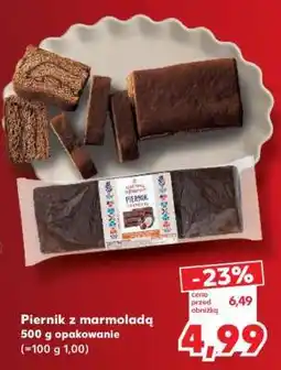 Kaufland Piernik z marmoladą oferta