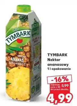 Kaufland TYMBARK Nektar ananasowy 1l opakowanie oferta