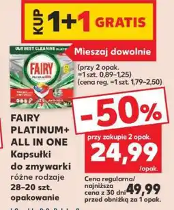 Kaufland FAIRY PLATINUM ALL IN ONE oferta