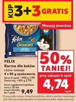 Kaufland FELIX Karma dla kotów oferta