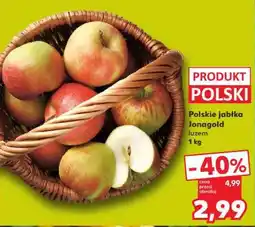 Kaufland Polskie jabłka Jonagold luzem 1 kg oferta
