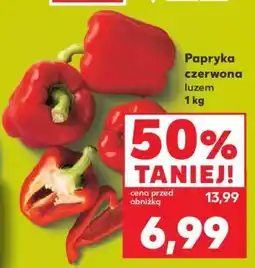 Kaufland Papryka czerwona luzem 1 kg oferta