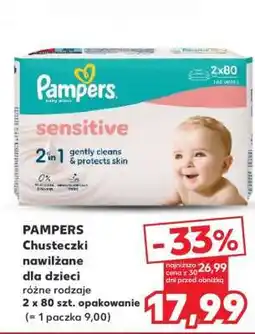 Kaufland PAMPERS Chusteczki nawilżane dla dzieci oferta