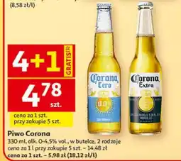 Auchan Piwo CORONA oferta