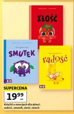 Auchan Książki o emocjach dla dzieci oferta
