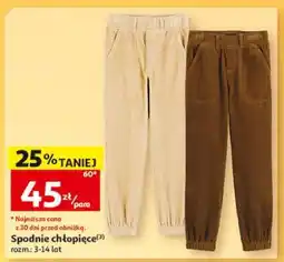 Auchan SPODNIE CHŁOPIĘCE oferta