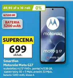 Auchan Smartfon Motorola Moto G17 oferta