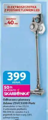 Auchan Odkurzacz pionowy Zelmer ZSVC510D Piotr oferta