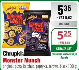 Eurocash Chrupki: Monster Munch oferta