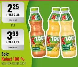 Eurocash Sok: Kubuś 100 % oferta