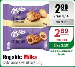 Eurocash Rogalik: Milka czekoladowy, waniliowy oferta