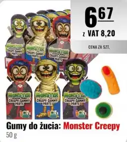 Eurocash Gumy do żucia: Monster Creepy oferta