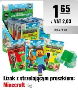 Eurocash Lizak z strzelającym proszkiem: Minecraft oferta