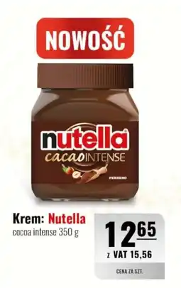 Eurocash Nutella cocoa intense oferta