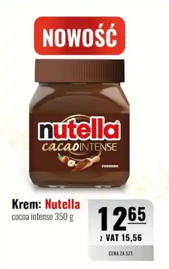 Nutella cocoa intense