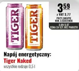 Eurocash Napój energetyczny: Tiger Naked oferta