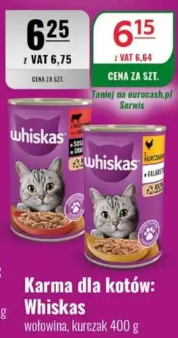 Eurocash Karma dla kotów: Whiskas oferta